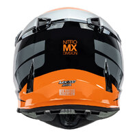 Nitro MX700 Recoil Off Road Helmet Grey/Black/Orange Product thumb image 5