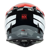 Nitro MX700 Youth Recoil Off Road Helmet Red/Black/White Product thumb image 5