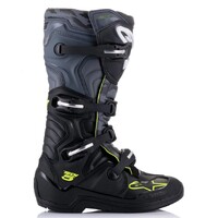 Alpinestars Tech 5 Off Road Boots Black/Grey/FLU Yellow Product thumb image 5