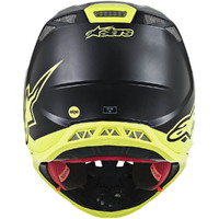 Alpinestars Supertech SM8 Radium Off Road Helmet Matte Black/Fluro Yellow Product thumb image 5