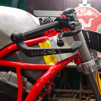 GBRacing Brake Lever Guard A160 with 16mm Bar End and 14mm Insert Product thumb image 5