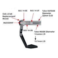 GBRacing Clutch Lever Guard A160 with 14mm Insert – 15mm Product thumb image 5