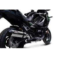 Kawasaki Versys 1100 2025 2026 343MM X-OVAL Stainless Full Exhaust System Product thumb image 5