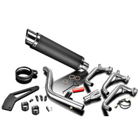 Yamaha MT-09 2020-2024 Full 350MM Round Carbon Exhaust System Product thumb image 5