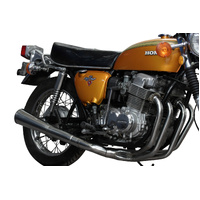 Honda CB750 Sohc 1969-1976 4-1 Full Megaphone Stainless Exhaust System Product thumb image 5