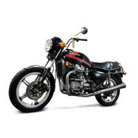 Honda CX500 CX500 Deluxe CX500C Custom 78-81 Megaphone 2 Into 1 Exhaust System Product thumb image 5