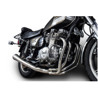 Yamaha XS1100 Maxim 1978-1982 Megaphone Full Stainless Steel Exhaust System Product thumb image 5