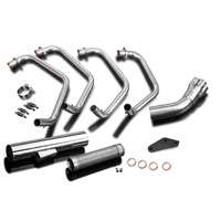 Kawasaki Z1 Z1A Z1B Z900A4 72-76 Complete 4-1 System Classic Straight 304 Stainless Steel Silencer Product thumb image 5