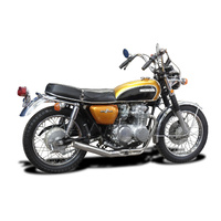Honda CB500F Four 71-73 4 Into 1 Straight Race Stainless Steel Exhaust System Product thumb image 5