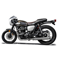 W650 W800 2019-2024 / Complete Systems 550mm Custom Silencers With Bull Nose END 304 Stainless Steel Product thumb image 5