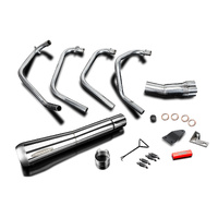 Honda CB550K Four 74-75 4-1 Reverse Cone Style Exhaust System Product thumb image 5