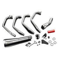 Honda CB750F2 (1977-1978) 4 Into 1 Stainless Reverse Cone Exhaust System Product thumb image 5