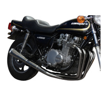 Kawasaki KZ1000 A1 A2 Mkii A3 A4 77-80 Stainless Reverse Cone Exhaust System Product thumb image 5
