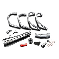 Honda CB350F Four 72-74 Stainless Reverse Cone Exhaust System Product thumb image 5