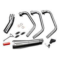 Yamaha XS750S XS850 1978-1981 3-1 Stainless Reverse Cone Exhaust System Product thumb image 5