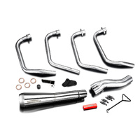 Suzuki GSX1100E 1979-1981 4 Into 1 Stainless Reverse Cone Exhaust System Product thumb image 5