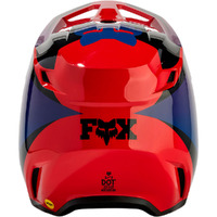 FOX V1 Streak Off Road Helmet FLO Red Product thumb image 5