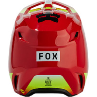 FOX Youth V1 Ballast Off Road Helmet FLO Red Product thumb image 5