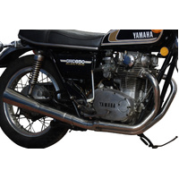 Yamaha XS650B/SE/S ALL Years  2 Into 1 Stainless Steel Header Pipes Product thumb image 5