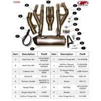 M4 Street Slayer Full System Titanium Canister Kawasaki ZX6R 2009-2024 Product thumb image 5