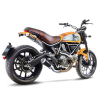 Leovince LV SLIP-ON | LV-10 | Stainless Black | Monster 797 17>20 / Scrambler 800 15>20 Product thumb image 5