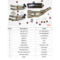 M4 Full System With Carbon Fiber X96 Canister R6 2006-2020 Product thumb image 5