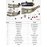 M4 Full Titanium System With Carbon Fiber Canister R6 2006-2020 Product thumb image 5