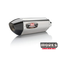 Yoshimura FZ/MT-07 15-24 / XSR700 18-24 / R7 22-24 RACE R-77 STAINLESS FULL EXHAUST, W/ STAINLESS MUFFLER Product thumb image 5