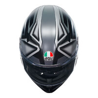 AGV K3 Helmet Compound Matt Black/Grey Product thumb image 6
