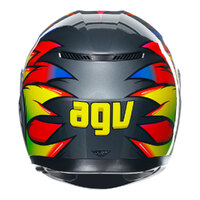 AGV K3 Helmet Birdy 2.0 Grey/Yellow/Red Product thumb image 6