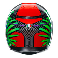 AGV K3 Helmet Kamaleon Black/Red/Green Product thumb image 6