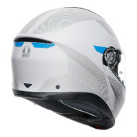 AGV Tourmodular Helmet Frequency Light Grey/Blue Product thumb image 6