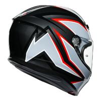 AGV K6 Helmet Flash Matt Black/Grey/Red Product thumb image 6