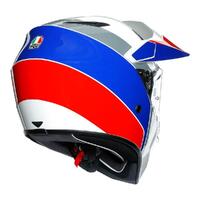 AGV AX9 Atlante Adventure Helmet White/Blue/Red Product thumb image 6