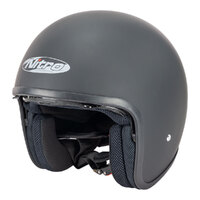 Nitro X606V Helmet Satin Black Product thumb image 6