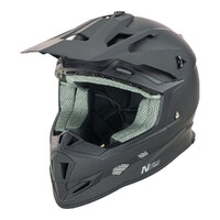 Nitro MX700 Off Road Helmet Satin Black Product thumb image 6