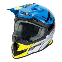 Nitro MX700 Recoil Off Road Helmet Blue/Black/Grey/Fluro Product thumb image 6