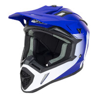 Nitro MX760 Off Road Helmet Satin Blue/White Product thumb image 6