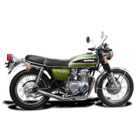 Honda CB500F Four 71-73 4 Into 1 Straight Race Stainless Steel Exhaust System Product thumb image 6