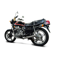 Honda CX500 CX500 Deluxe CX500C Custom 78-81 Cafe Racer 2 Into 1 Exhaust System Product thumb image 6