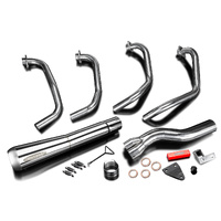 Yamaha XS1100 Maxim 78-82 Reverse Cone Stainless Exhaust System Product thumb image 6