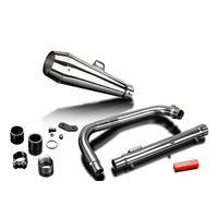Royal Enfield Classic Bullet 350 2022-2025 Stainless Reverse Cone Exhaust System Product thumb image 6