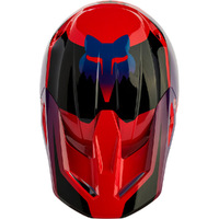 FOX V1 Streak Off Road Helmet FLO Red Product thumb image 6