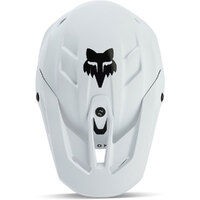 FOX Youth V3 Solid Off Road Helmet Matte White Product thumb image 6
