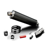 CF Moto 450 MT 2024-2026 450MM Oval Carbon Exhaust System Product thumb image 6