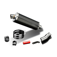 CF Moto 450 MT 2024-2026 350MM Oval Carbon Exhaust System Product thumb image 6