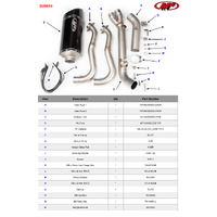 M4 Full System with Scalene Carbon Canister | GSX-8S/R 23+ Product thumb image 6