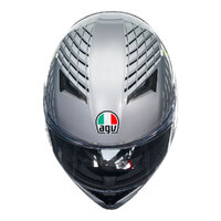 AGV K3 Fortify Helmet Grey/Black/Yellow Fluo Product thumb image 7