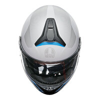 AGV Tourmodular Helmet Frequency Light Grey/Blue Product thumb image 7