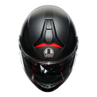 AGV Tourmodular Helmet Frequency Matt Gunmetal/Red Product thumb image 7